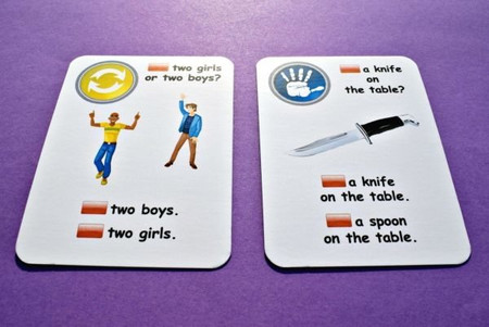 Fun Card English There is / There are