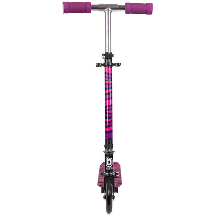 Bopster, Składana hulajnoga 5/14 lat - różowa zebra
