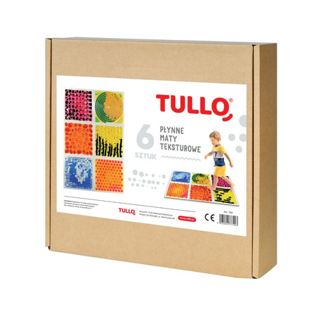 TULLO Maty płynne z teksturą 6 szt.