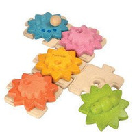 Puzzle koła zębate standard Plan Toys