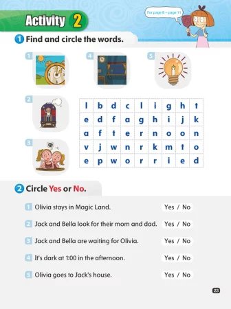 Komiks dla dzieci po angielsku Magic Adventures Level 3 Część 2