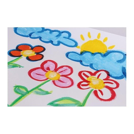 Farby w sztyfcie neonowe Apli Kids - 6 kolorów