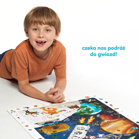 Puzzle obserwacyjne kosmos 60 el. 4+ CzuCzu