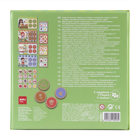 Drewniana gra Apli Kids - Memo Lotto