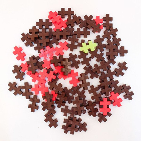 Plus-Plus, Mini Tuba T-Rex - 100 szt