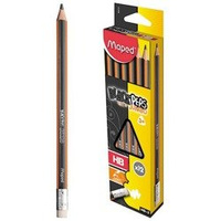 Ołówek Z Gumką Blackpeps Jumbo Hb 1szt.