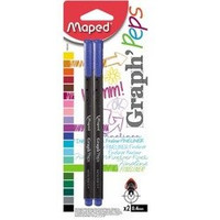 Cienkopis Graph Peps Niebieski 2 szt Blis.