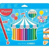 Kredki Jumbo Colorpeps Early Age Trójkątne 24 szt