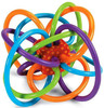 Przestrzenna bryła z kolorowymi pętlami - zabawka dla maluchów, 200930-Manhattan Toy, zabawki rozwojowe