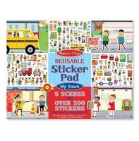 Naklejki wielokrotnego użytku Miasto Zawody Melissa & Doug