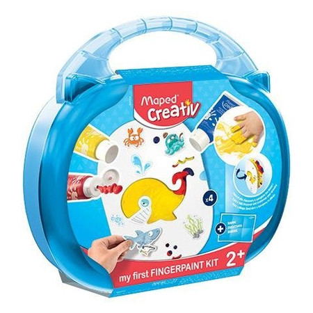 Maped Creativ Farby Do Malowania Palcami Walizka