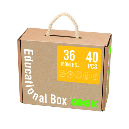 Nauka przez zabawę Pudło Nienudno dla dzieci od 3 lat