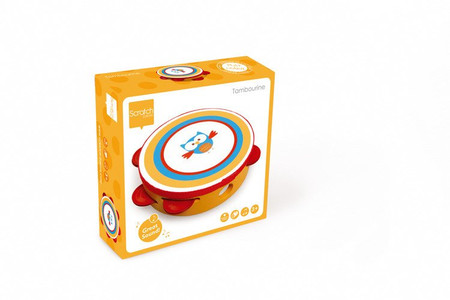 Tamburyn Sówka Lou Scratch