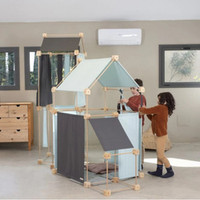 Drewniane klocki konstrukcyjne Maxi Trigonos Hejmo - 150 el. 4+