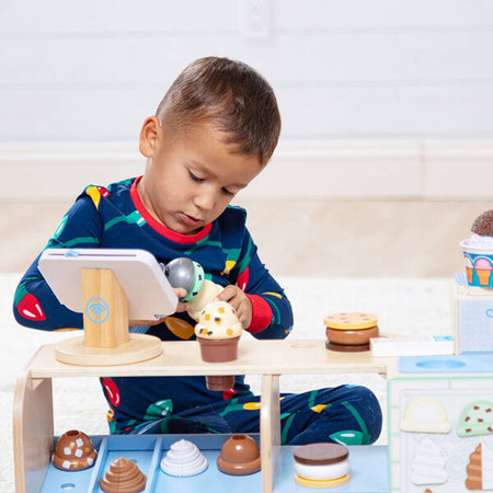 Lodziarnia zabawka drewniana z akcesoriami Melissa and Doug 30607-MD