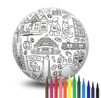 Piłka Balonowa do kolorowania seria miasta WROCŁAW