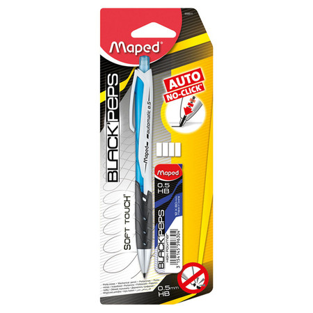 Ołówek Automatyczny Blackpeps 0,5 mm + Grafity Blis.
