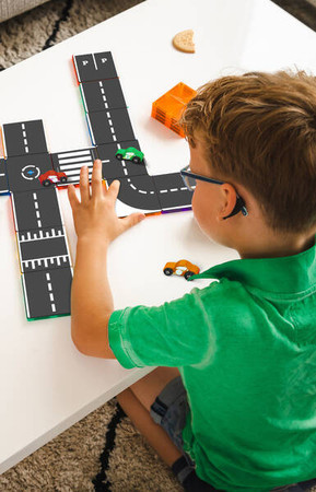 Nakładki na klocki COBLO Droga 50 sztuk