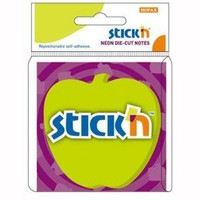 Notes Samop. 76x76mm Zielone Jabłko 50Kart.