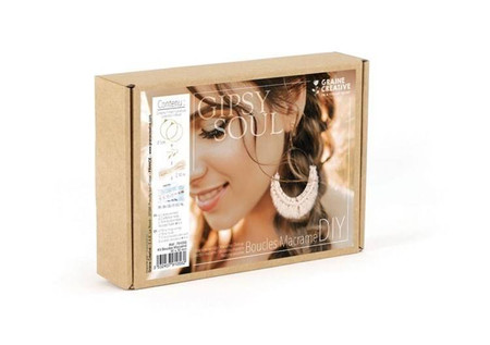 Zestaw do Makramy Kolczyki Boho