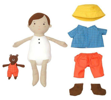 Lalka Alex i jego mały miś Playdate Friends Manhattan Toy