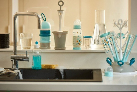 Beaba Butelka antykolkowa 330 ml Rainbow blue