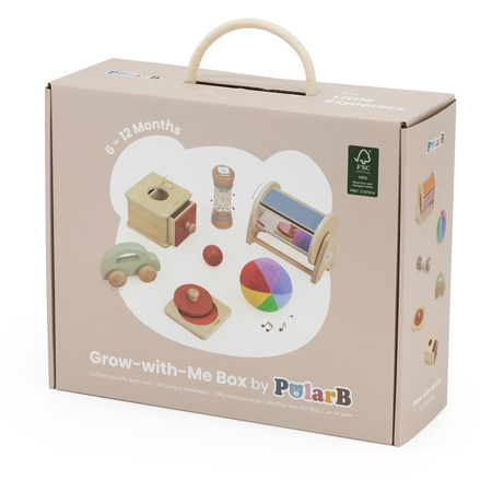 VIGA Zestaw Zabawek Edukacyjnych "Little Explorers" Pudełko Box od 6 miesiąca