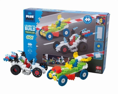 Plus-Plus, Mini Mix 500 szt. Wyścigówki learn to build