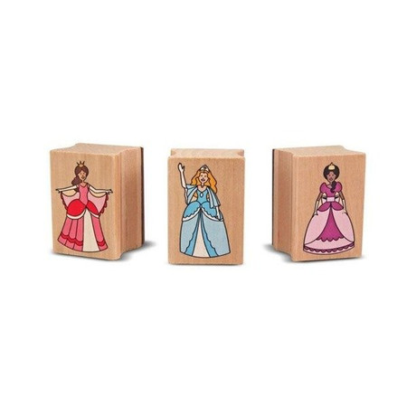 Melissa and Doug - Zestaw stempelków Księżniczki