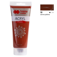 Farba akrylowa Studio 200 ml sienna palona Happy Color