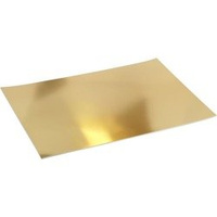 Karton Metaliczny A2 280g ryza 10 arkuszy. Złoty