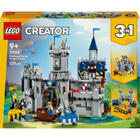 Lego Creator 3w1 Średniowieczny zamek rycerzy konnych 31168
