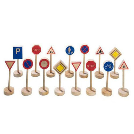 GOKI - drewniane znaki edukacyjne