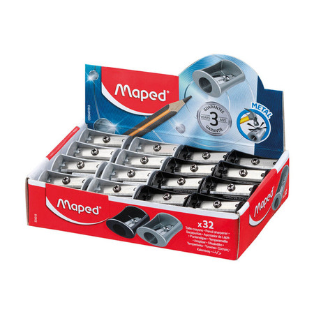 Temperówka Satellite Metalowa Mix Czarna lub Srebrna 1 szt.