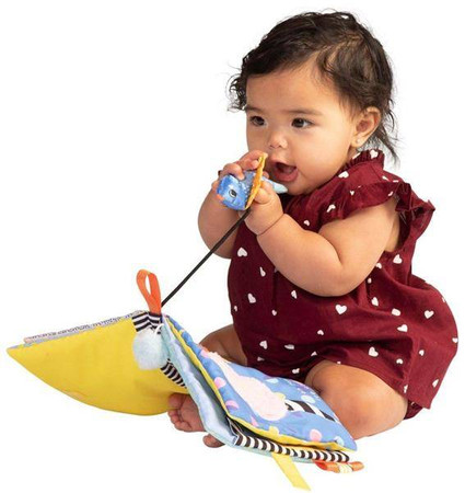 Miękka książeczka dla niemowlaka Trzepoczący ptaszek 158700-Manhattan Toy, zabawki dla najmłodszych