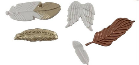 Foremka Silikonowa D: 7 cm Pióra