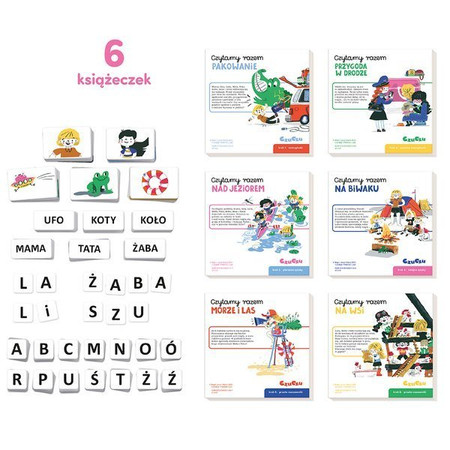 Czytamy razem - Zestaw do nauki czytania