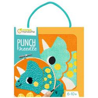 Zestaw Punch Needle dla dzieci Dinozaur D: 13 cm