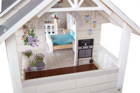 Domek dla lalek miejska willa 11802-Small Foot, domki dla lalek