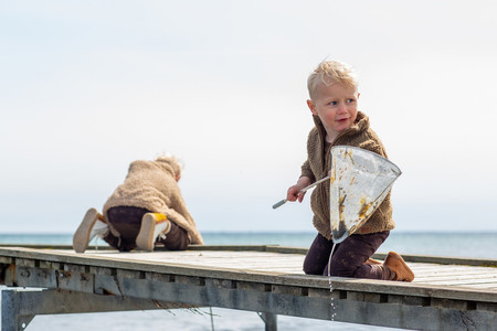 Siatka teleskopowa podbierak FOLLOW the duck - Ciemny Zielony