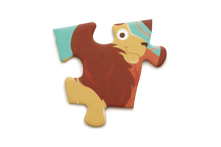 Scratch, Puzzle konturowe Safari 60 elem.