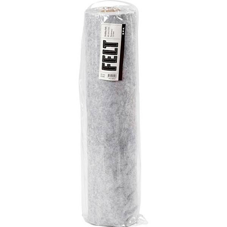 Filc w rolce W: 45 cm L: 5m Szary Melanż