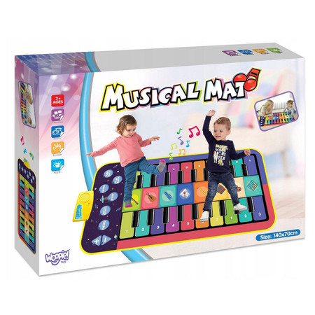 WOOPIE Interaktywna Mata Muzyczna do Tańca XXL