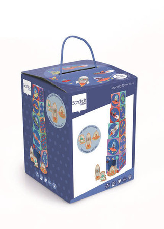 Scratch, Piramida edukacyjna i drewniane figurki KOSMOS