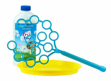 Zestaw do baniek mydlanych Fru Blu Drzewko + płyn 0,4L