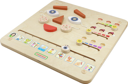 MASTERKIDZ Tablica Edukacyjna Jak Się Czujesz?  Nauka Emocji