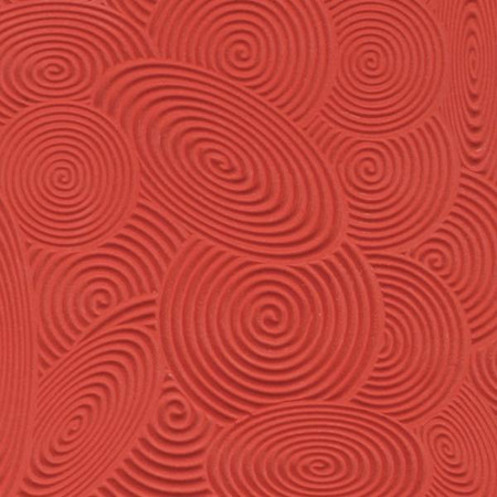 Płytka z teksturą Spirale 9x9 cm