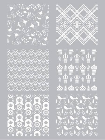 Szablon Sitodruk Motywy Rosyjskie