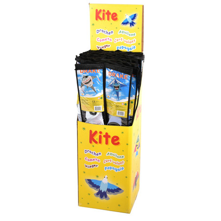 Latawiec Rekin (szary/niebieski)