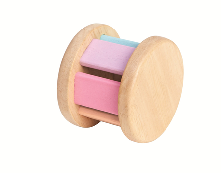 Pastelowa grzechotka roller Plan Toys